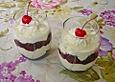 Amaretto-Kirschcreme