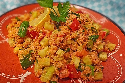 Kisir-türkischer Bulgursalat 1