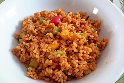 Kisir-türkischer Bulgursalat 5