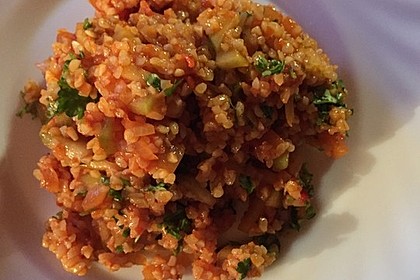 Kisir-türkischer Bulgursalat 9
