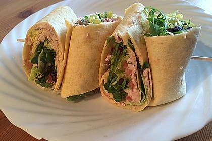 Thunfisch Wraps 2