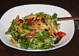 Gurken-Tomaten-Feldsalat