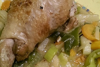 Geschmortes Huhn mit Wurzelgemüse 2