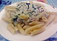 Pasta alla carbonara con zucchine