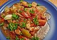 Griechischer Zwiebel-Tomaten-Topf