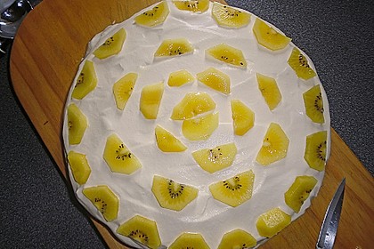 Wei&szlig;er Schokoladen-K&auml;sekuchen