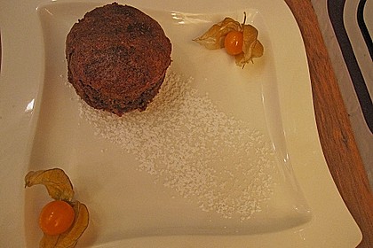 Lebkuchenk&uuml;chlein mit Gew&uuml;rzclementinen und Himbeerreduktion 2