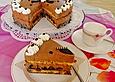 Fruchtige Schoko-Frischk&auml;setorte