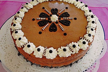 Fruchtige Schoko-Frischk&auml;setorte 2
