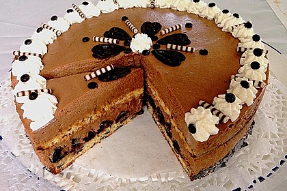 Fruchtige Schoko-Frischk&auml;setorte 3