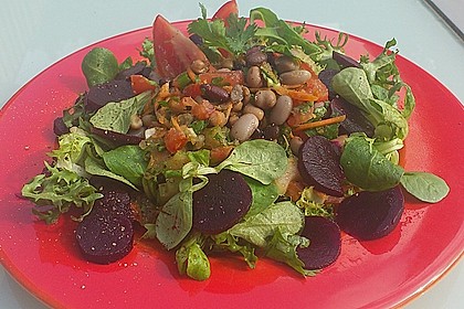 Salat mit H&uuml;lsenfr&uuml;chte-Potpourri 1