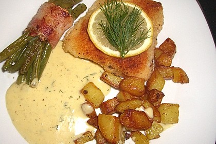 Dill-Curry-Honig-Sauce zu Fisch und Reis 9