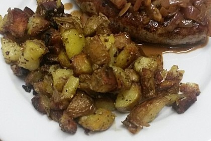 Dill-Curry-Honig-Sauce zu Fisch und Reis 18