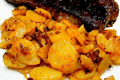 Bratkartoffeln aus rohen Kartoffeln 1