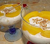Pfirsich-Krokant Creme (Bild)