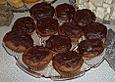 Schoko-Muffins mit Himbeerherz