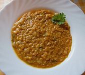 Curry-Linsen-Suppe (Bild)