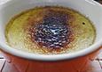 Cr&egrave;me br&ucirc;l&eacute;e mit Rhabarber