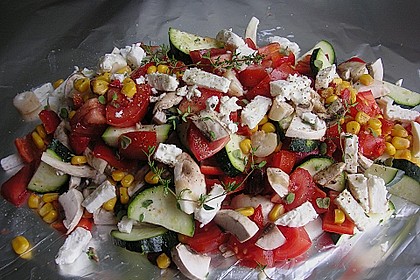 Gem&uuml;sep&auml;ckchen f&uuml;r den Grill