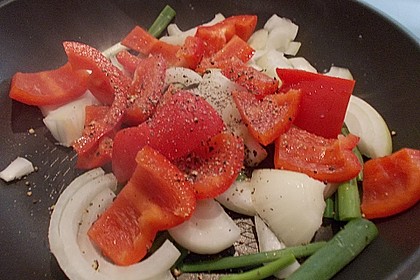 Fitness-Gem&uuml;sepfanne mit Spargel 1