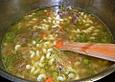 Nudelsuppe mit Rindfleisch