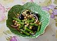 Bohnensalat mit schwarzen Oliven