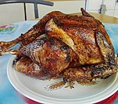 Pute (Babypute)  im Bratschlauch (Bild)