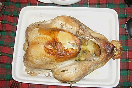 Pute (Babypute)  im Bratschlauch 1