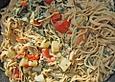 Mangold - Tomaten - Senf - Sahne - Tagliatelle