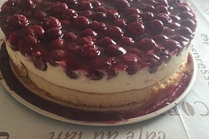 Kirsch - Schmand - Blechkuchen