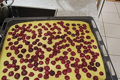 Kirsch - Schmand - Blechkuchen 160