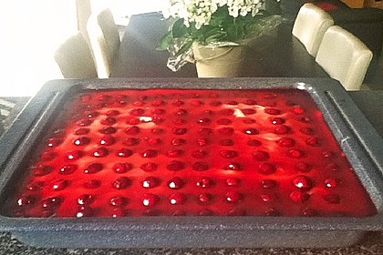 Kirsch - Schmand - Blechkuchen 90