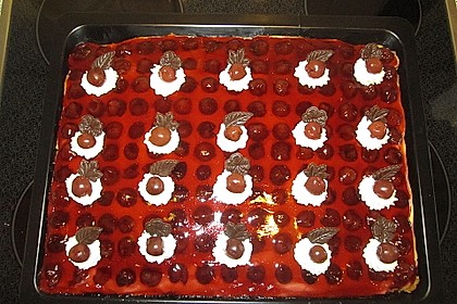 Kirsch - Schmand - Blechkuchen 13