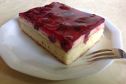 Kirsch - Schmand - Blechkuchen 24