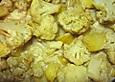 Blumenkohl und Kartoffeln in Currysahne