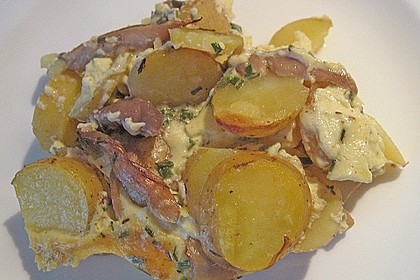 Austernpilz - Kartoffelgratin 1
