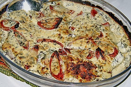 Bresso - Hähnchen überbacken mit Tomaten 6