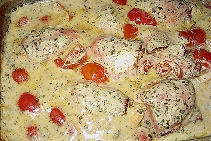Bresso - Hähnchen überbacken mit Tomaten 13