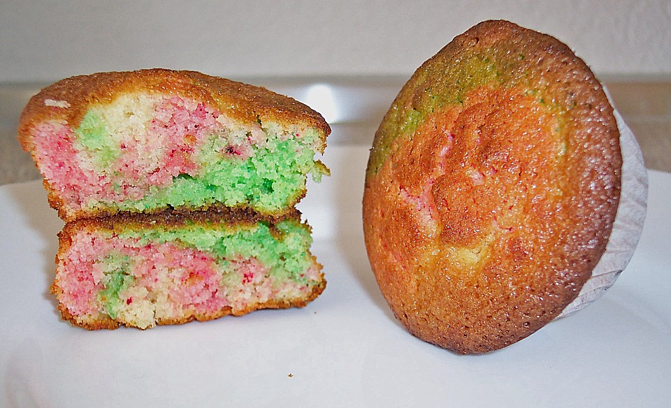 regenbogen muffins regenbogen muffins