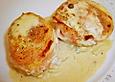 Schweinefilet mit Gorgonzola und gr&uuml;nem Pfeffer
