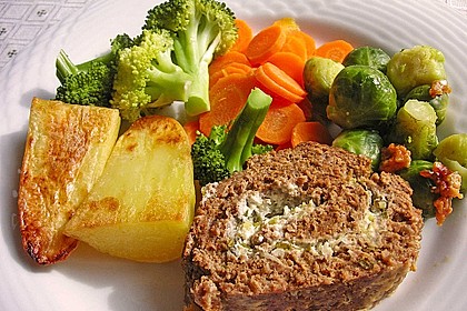 Gefüllter Hackbraten 1
