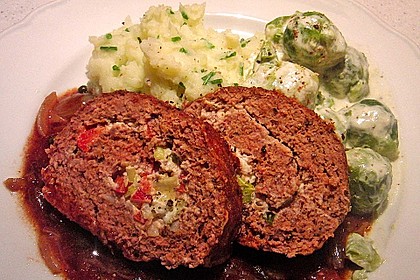 Gefüllter Hackbraten 3
