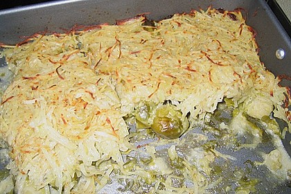 Überbackener Rosenkohl mit Kartoffelkruste 21