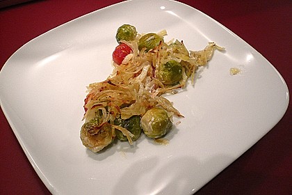 Überbackener Rosenkohl mit Kartoffelkruste 1