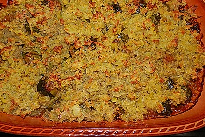 Überbackener Rosenkohl mit Kartoffelkruste 11