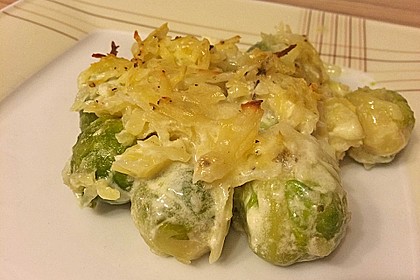 Überbackener Rosenkohl mit Kartoffelkruste 2