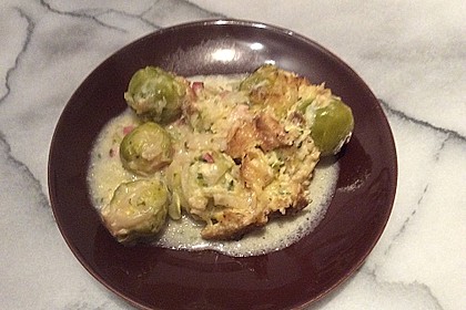 Überbackener Rosenkohl mit Kartoffelkruste 12