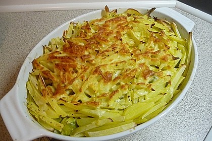 Überbackener Rosenkohl mit Kartoffelkruste 3