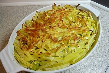Überbackener Rosenkohl mit Kartoffelkruste