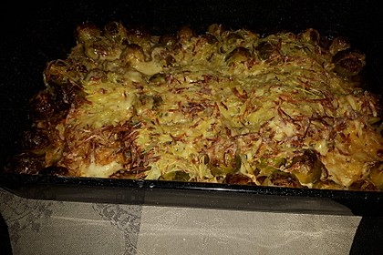 Überbackener Rosenkohl mit Kartoffelkruste 18